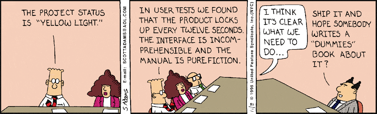 Dilbert Cartoon